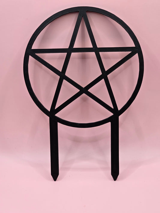 Hoop Trellis - Pentagram