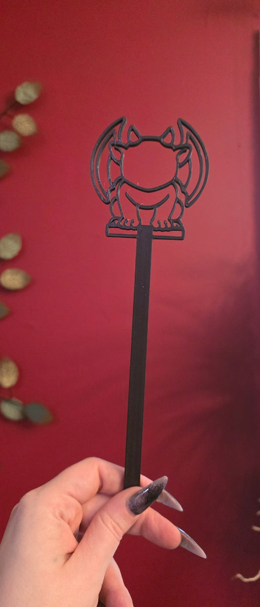 Gargoyle Plant Stake