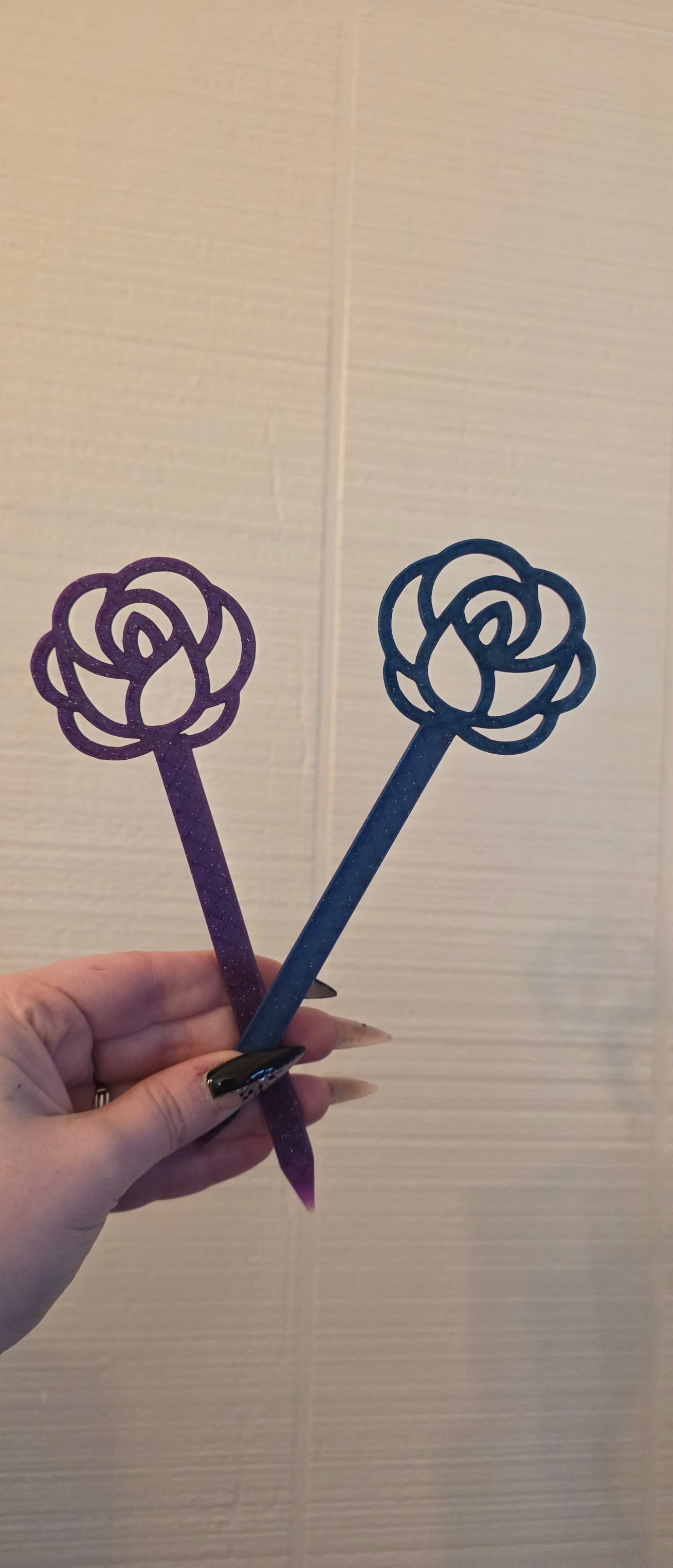 Rose Plant Stake — 3D-printed plant support from The Hoya Trove