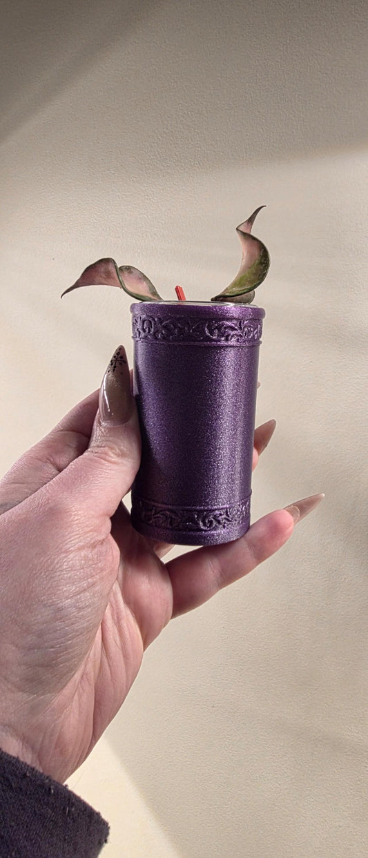Round Decorative Self Watering Pot — 3D-printed plant pot from The Hoya Trove