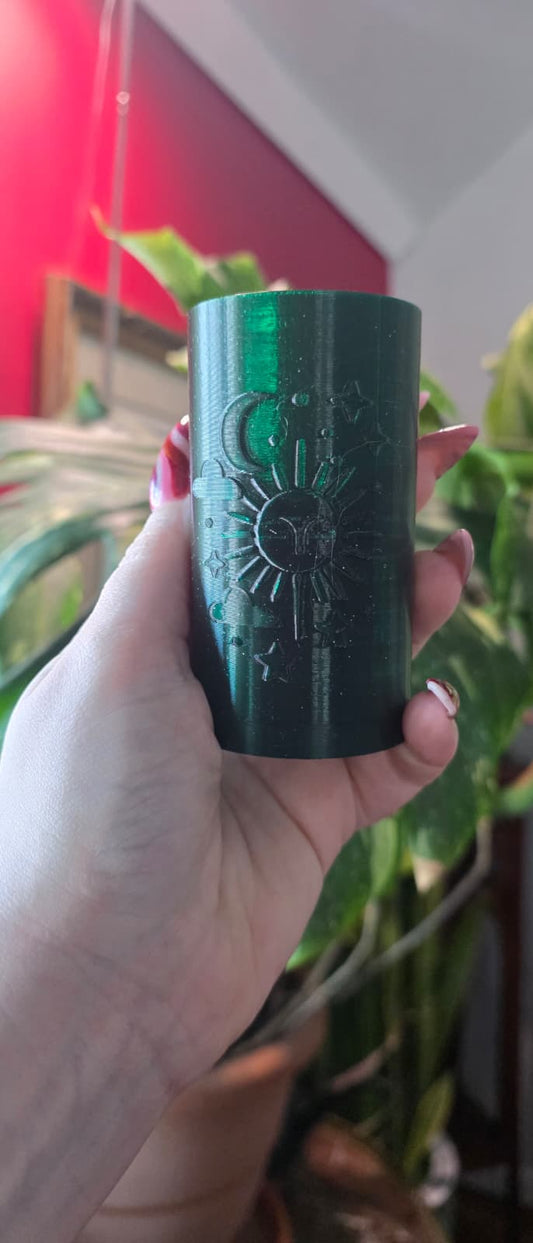 Round Celestial V2 Cover Pot — 3D-printed plant pot from The Hoya Trove