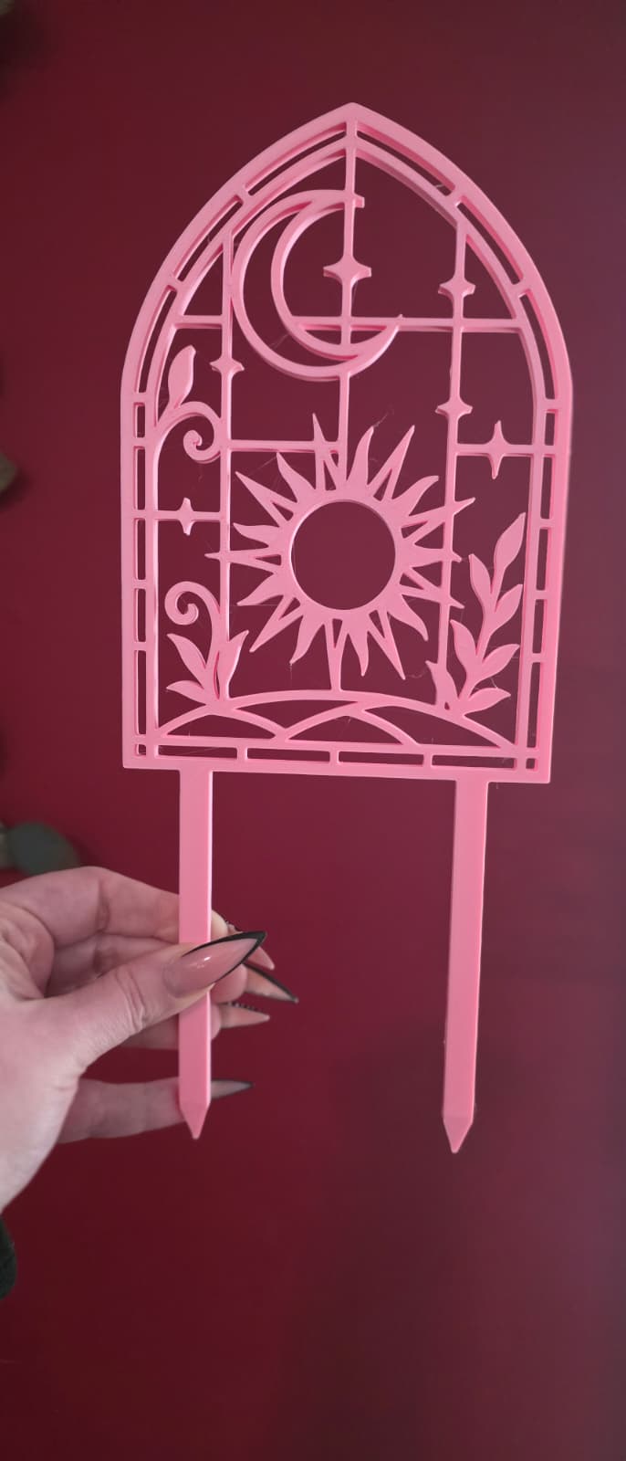 Stained Glass Trellis Collection — 3D-printed plant support from The Hoya Trove