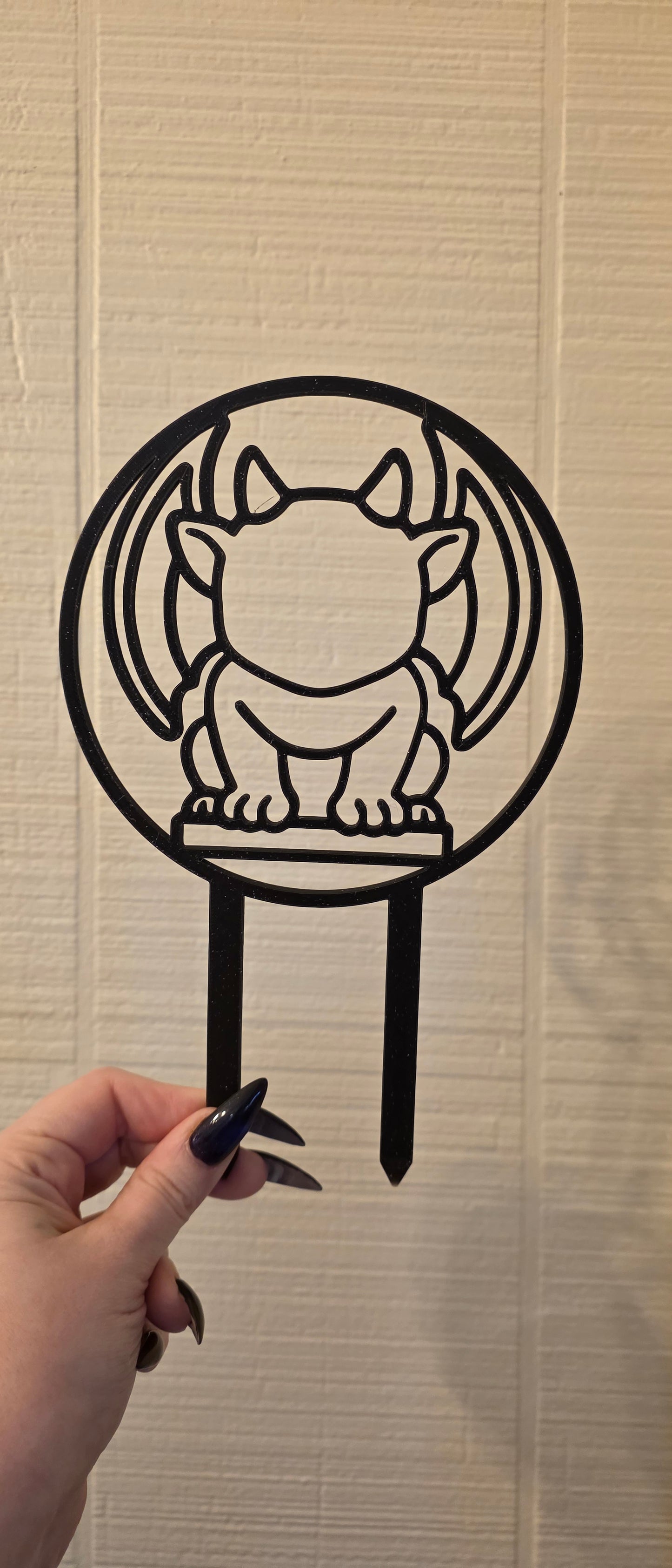 Gargoyle Hoop Trellis — 3D-printed plant support from The Hoya Trove