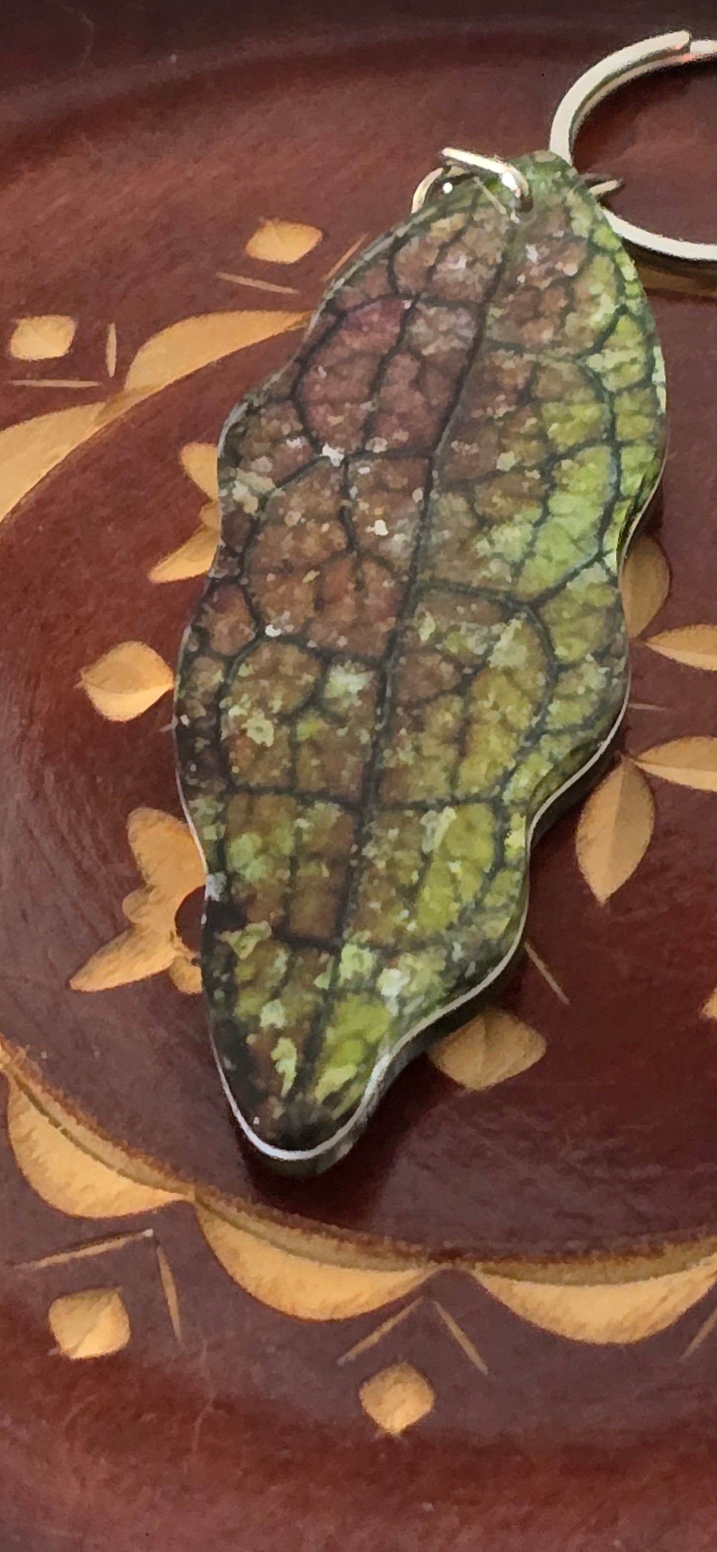Hoya Leaf Keychains